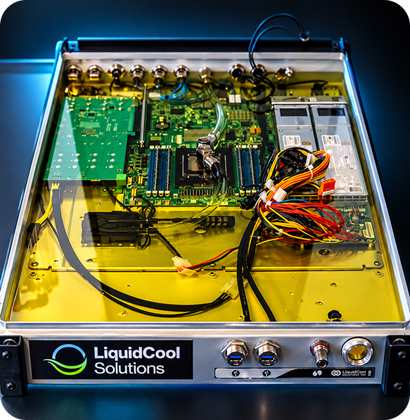 TIDF immersion cooling server